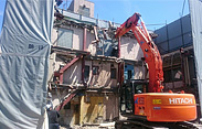 鉄骨解体工事 Iron frame demolition work